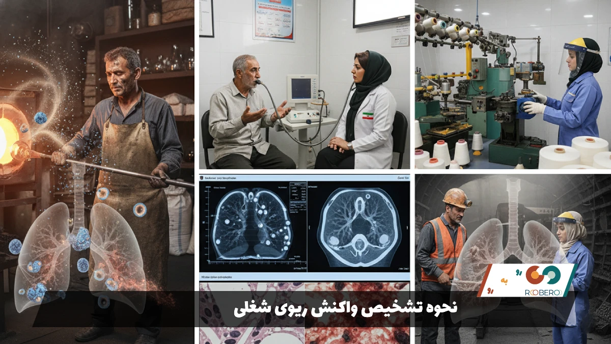 نحوه تشخیص واکنش ریوی شغلی