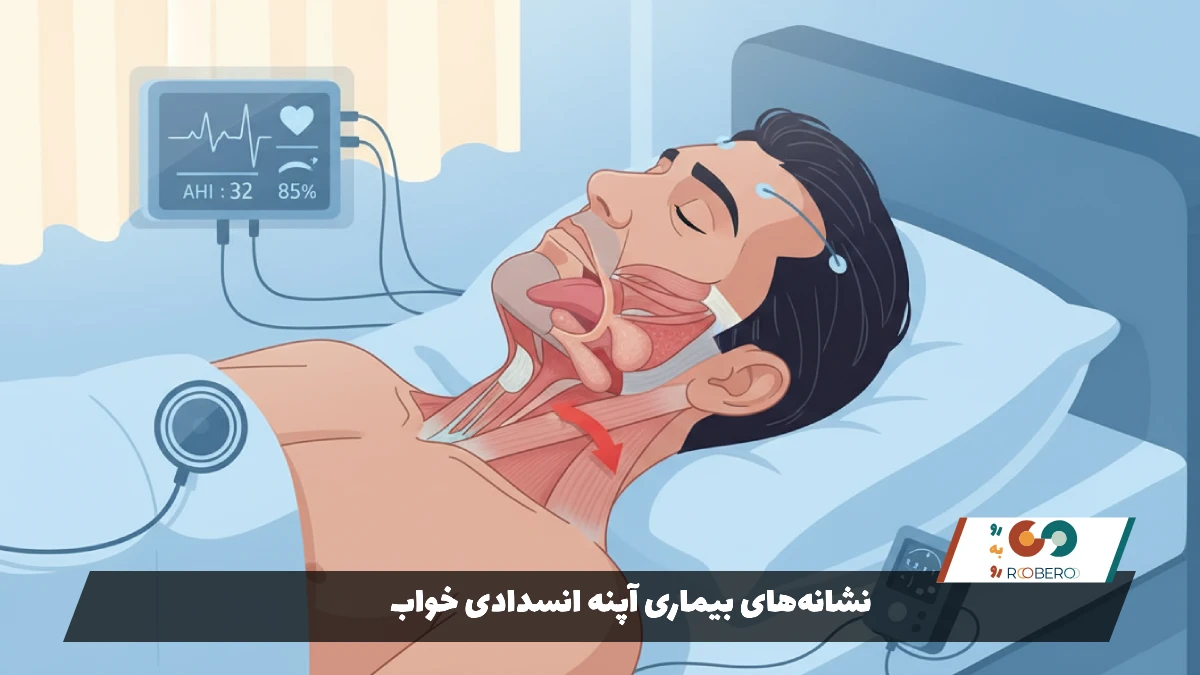 نشانههای بیماری آپنه انسدادی خواب