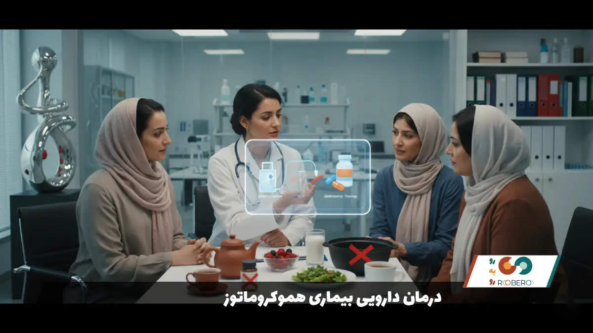 درمان دارویی بیماری هموکروماتوز