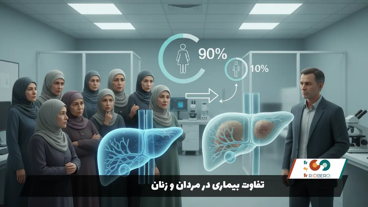 تفاوت بیماری در مردان و زنان