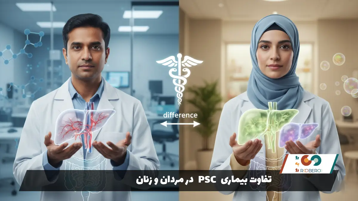 تفاوت بیماری PSC در مردان و زنان