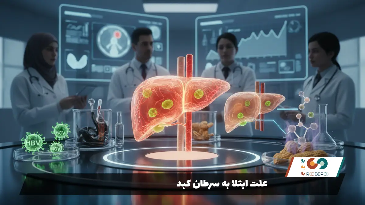 علت ابتلا به سرطان کبد