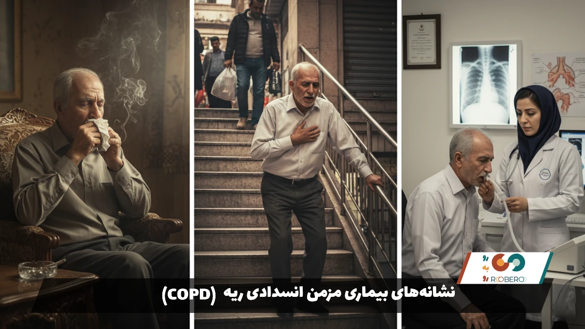 نشانههای بیماری مزمن انسدادی ریه (COPD)