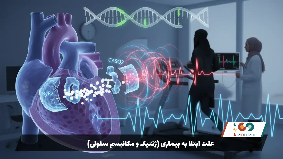 علت ابتلا به بیماری (ژنتیک و مکانیسم سلولی)