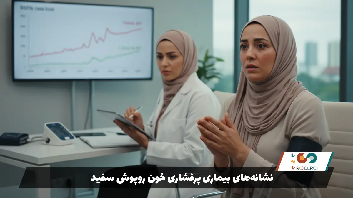 نشانه‌های بیماری پرفشاری خون روپوش سفید