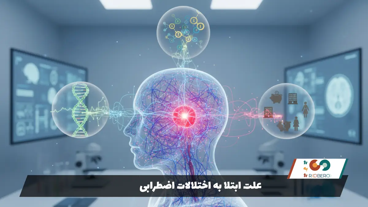 علت ابتلا به اختلالات اضطرابی