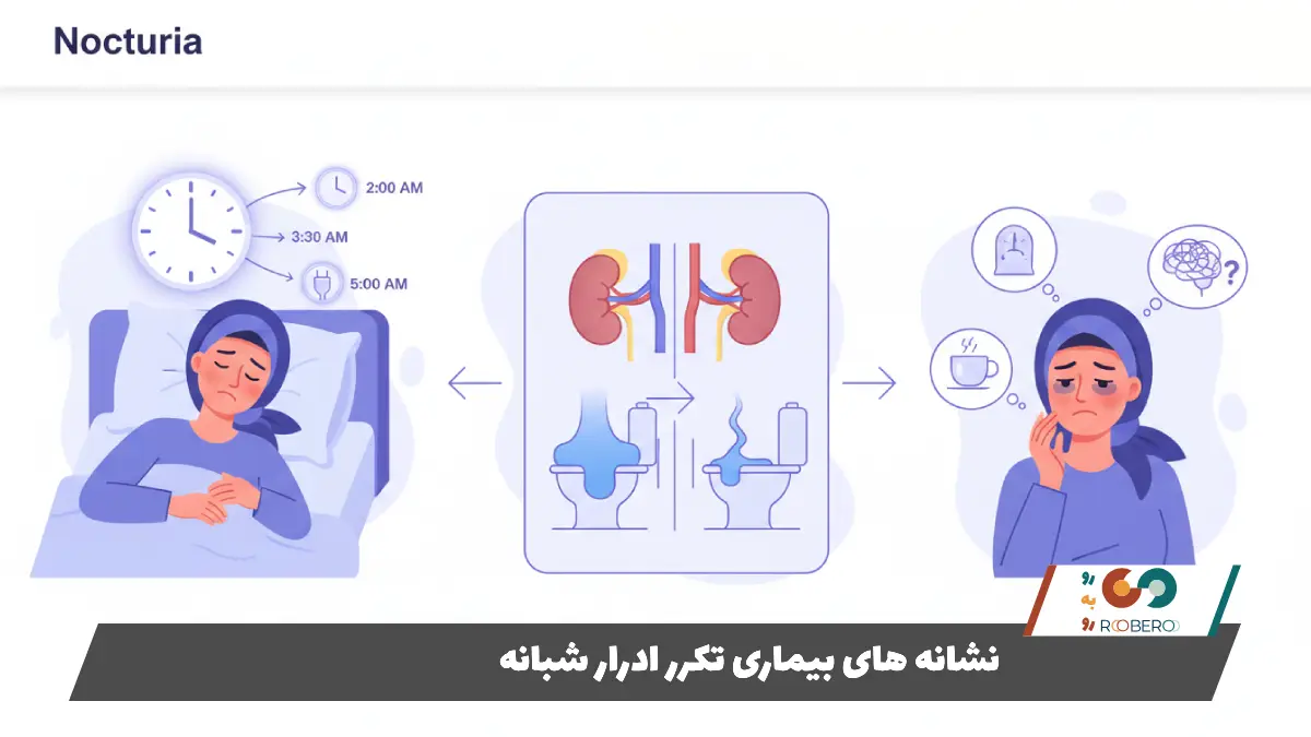 نشانه های بیماری تکرر ادرار شبانه