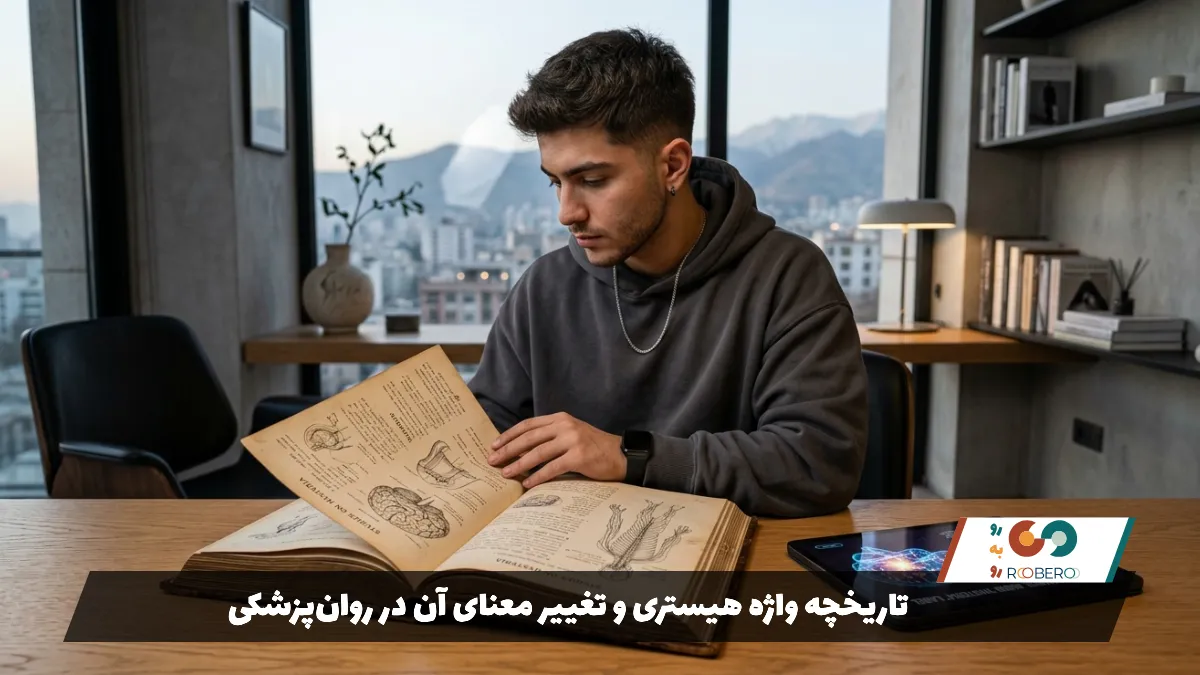 تاریخچه واژه هیستری و تغییر معنای آن در روان‌پزشکی