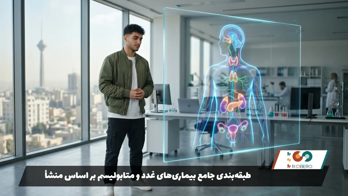 طبقه‌بندی جامع بیماری‌های غدد و متابولیسم بر اساس منشأ