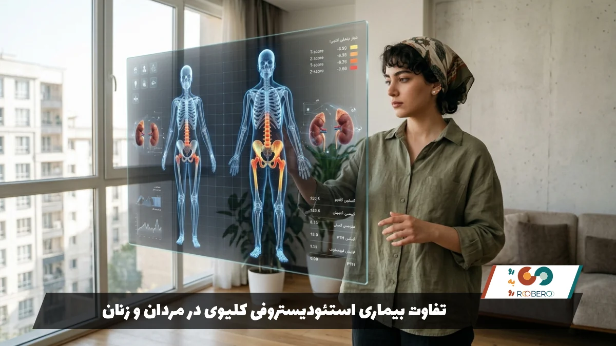 تفاوت بیماری استئودیستروفی کلیوی در مردان و زنان