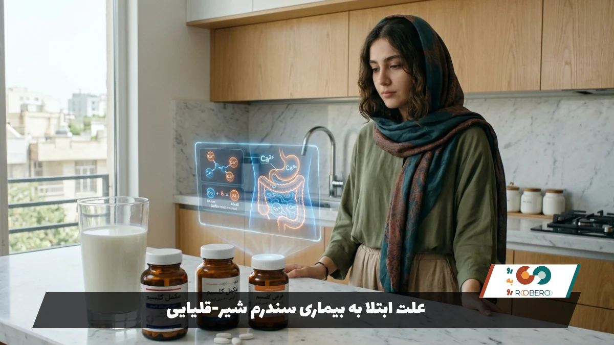 علت ابتلا به بیماری سندرم شیر-قلیایی
