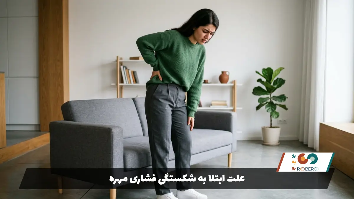 علت ابتلا به شکستگی فشاری مهره