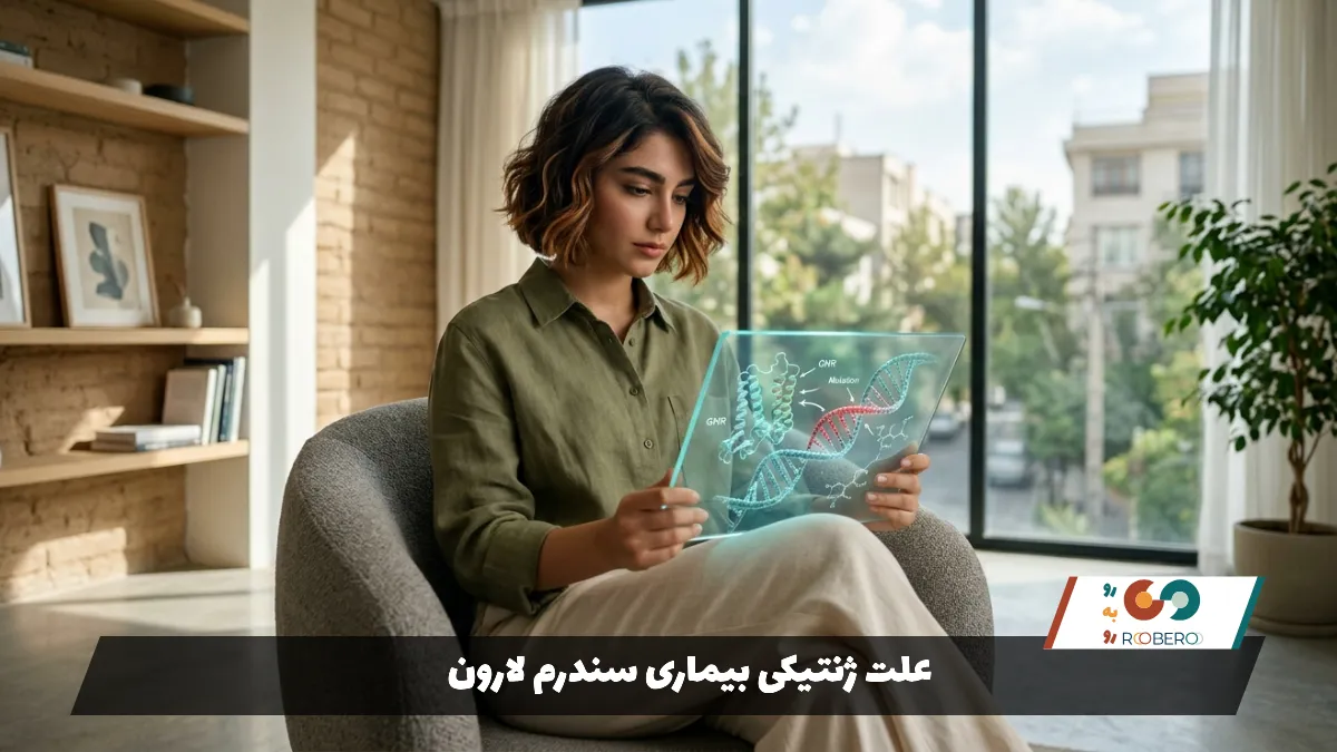 علت ژنتیکی بیماری سندرم لارون