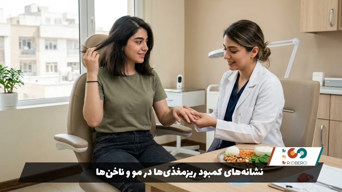 نشانه‌های کمبود ریزمغذی‌ها در مو و ناخن‌ها