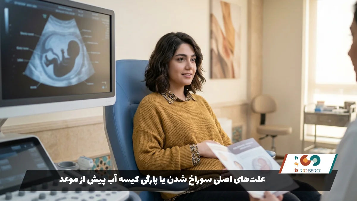 علت‌های اصلی سوراخ شدن یا پارگی کیسه آب پیش از موعد