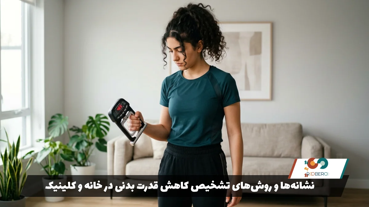 نشانه‌ها و روش‌های تشخیص کاهش قدرت بدنی در خانه و کلینیک