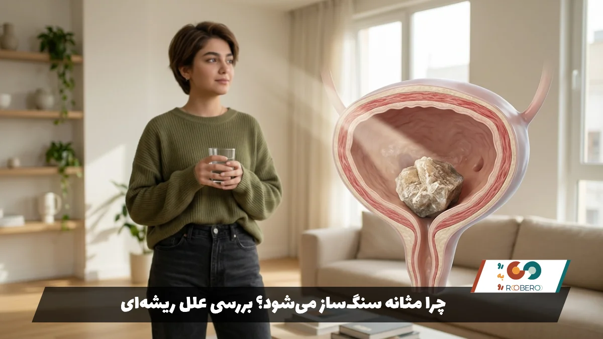 چرا مثانه سنگ‌ساز می‌شود؟ بررسی علل ریشه‌ای