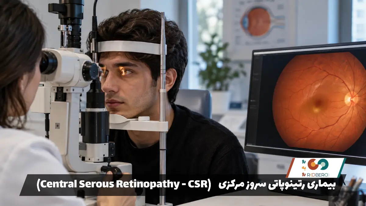 بیماری رتینوپاتی سروز مرکزی (Central Serous Retinopathy – CSR)